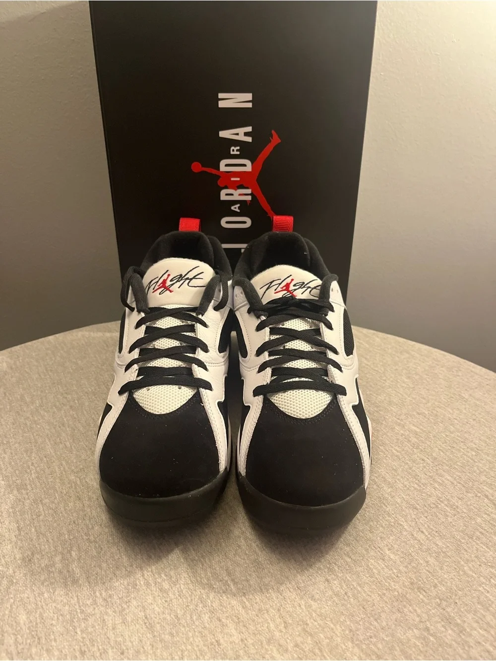 Nike Air Jordan MVP 92 White Black Gym Red Sneakers Men's Size 11 HQ3950-103